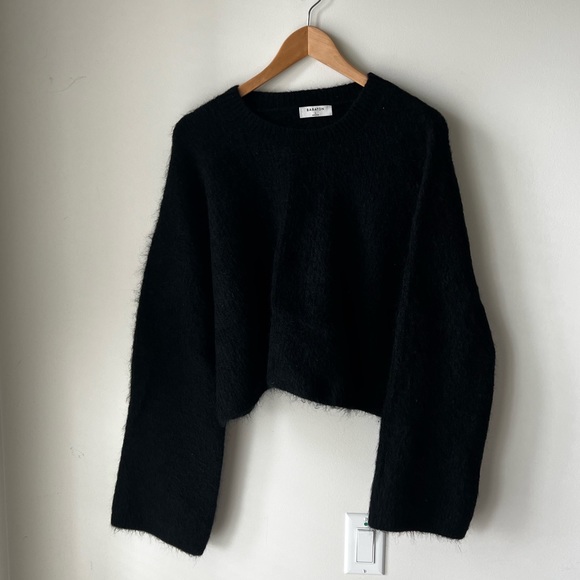 Aritzia Babaton Delton Sweater - Black - Size L - Picture 2 of 7